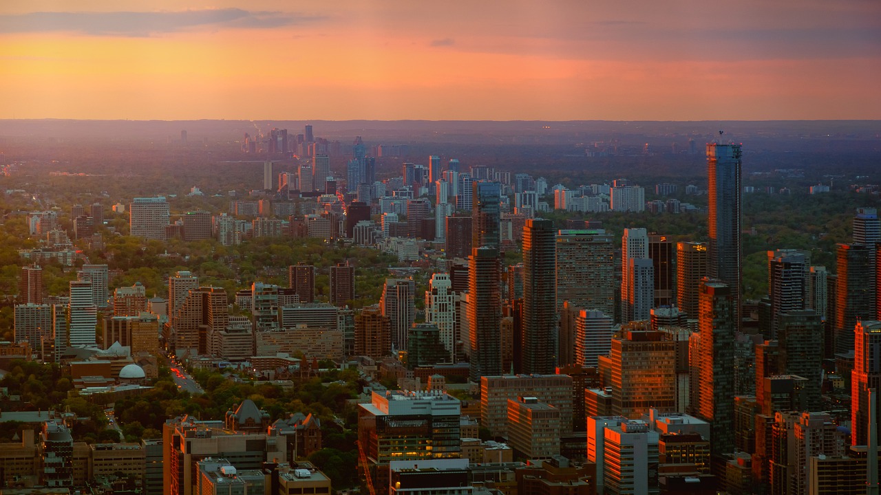 Panorama Urban Landscape Skyline City Travel